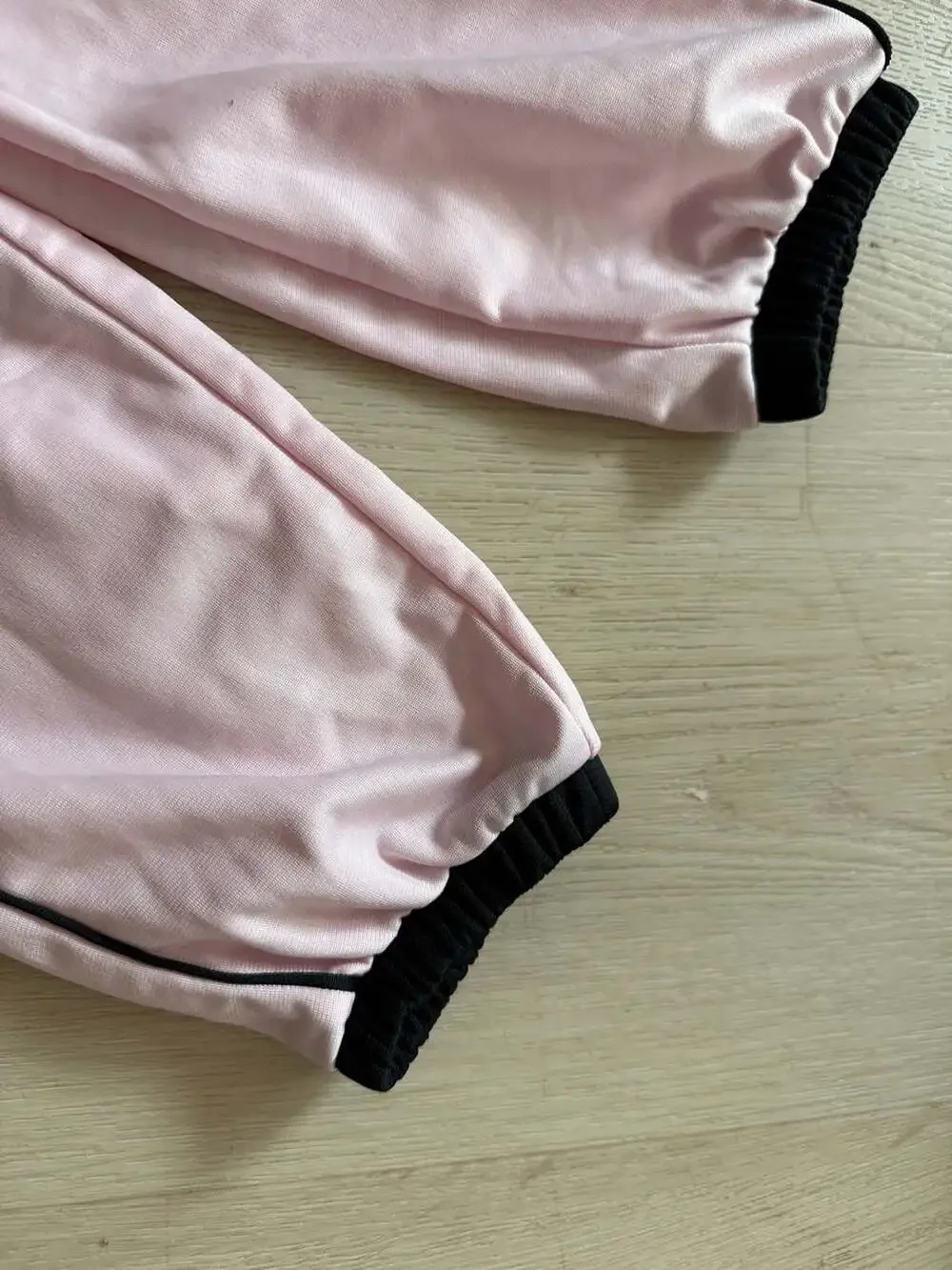 Jordan Air Jordan Blocked Tricot Toddler 2-Piece Jogger Set (Pink/Black/White)